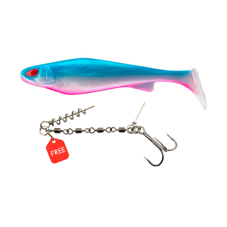 Guma Daiwa Prorex Lazy Shad 16cm | UV Pink Belly + GRATIS!!!
