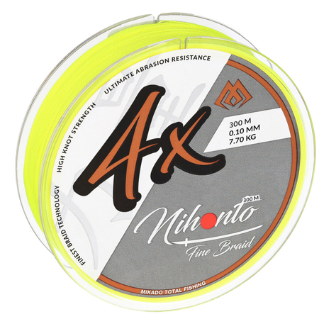 Plecionka Mikado Nihonto Fine Braid 0,40mm| fluo | 300m