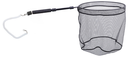 .Podbierak MIKADO z siatką gumowaną / 85/50/45cm / oczko 6mm