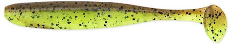 Guma Keitech Easy Shiner 4.5" | 11,43cm | #401 Green Pumpkin Chartreuse | 6 szt.