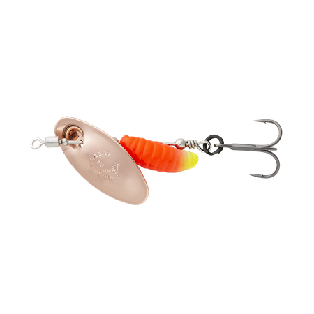 Obrotówka Savage Gear Grub Spinners #0 | Copper Red Yellow