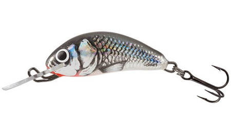 Wobler Salmo Hornet 2,5cm | Hologrphic Grey Shiner | tonący