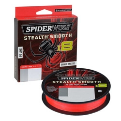 Plecionka Spiderwire Stealth® Smooth8 x8 0.07mm | czerwona