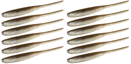 Guma Keitech Shad Impact 2" | 5,1cm | LT#54 LT Green Smelt | 12 szt.