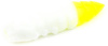 Gumy FishUp Pupa 3,8cm | 1,5" | #131/White/Hot Chartreuse | 8szt.