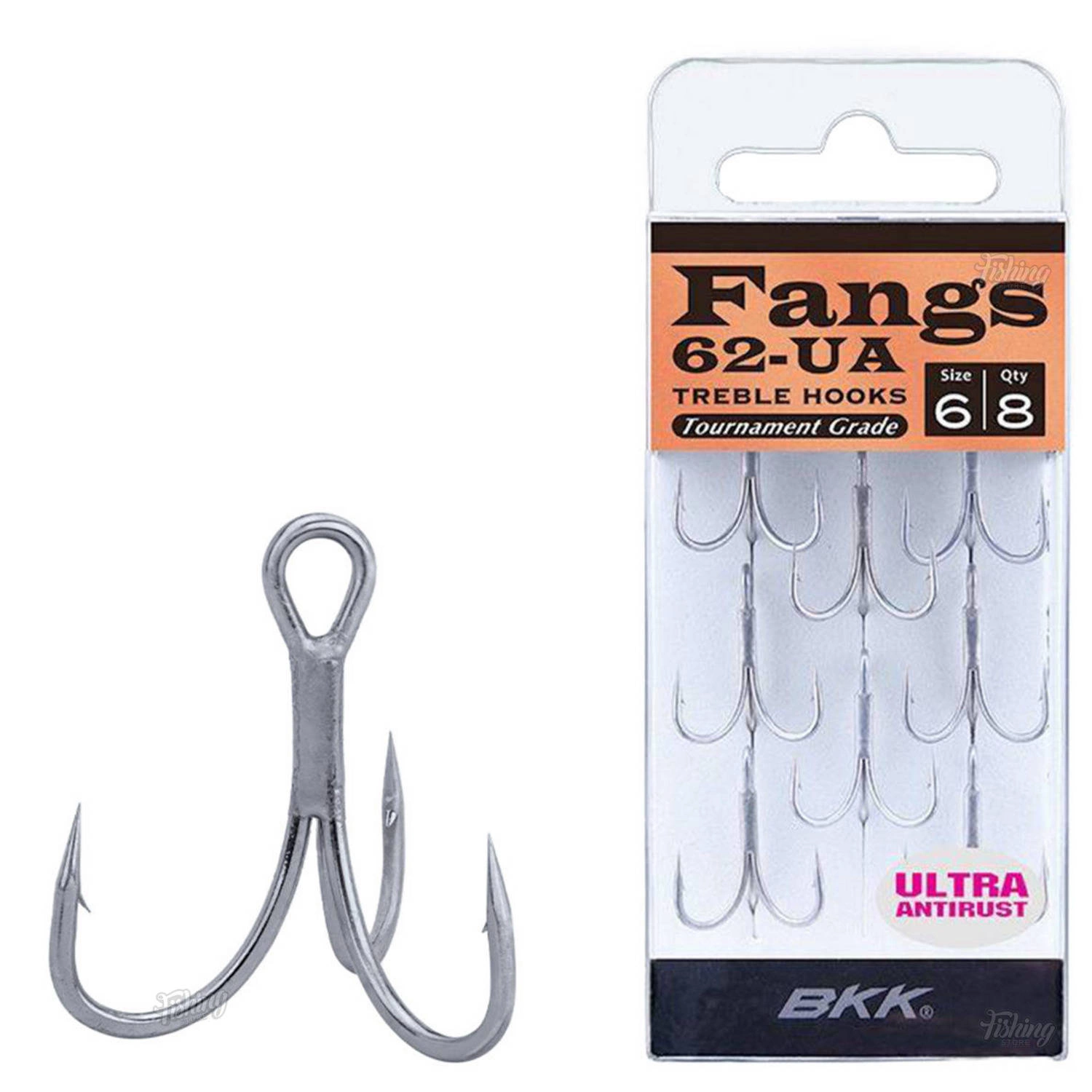 Kotwice BKK Fangs-62 UA rozmiar 10, op. 8szt