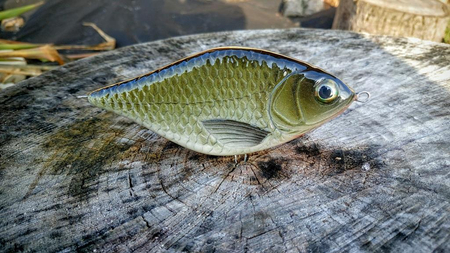 Jerk Lost Lures Ferox 7cm - tonący - F17 - Olive