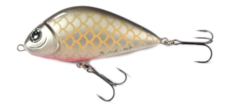 Wobler Wob-Art Jerk 9cm | tonący | Karaś Srebrzysty