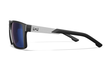 Okulary Wiley X Apex Captivate | Polarized Blue Mirror Lenses | Gloss Black Frame | GRATISY!!!