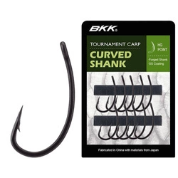 Haczyki Karpiowe BKK Curved Shank rozmiar 6, op. 10szt
