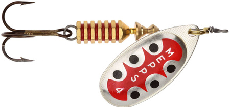 Obrotówka Mepps Aglia TW #4 | 8,5g | Srebrna