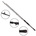 Wędka Castingowa MIKADO Jerkbait Cast 195cm / 30-90g (2 sec)