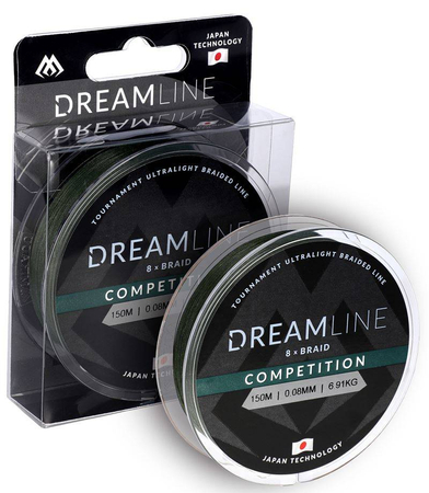 Plecionka Mikado DreamLine Competition green | 0,10mm | 8,73kg | 150m