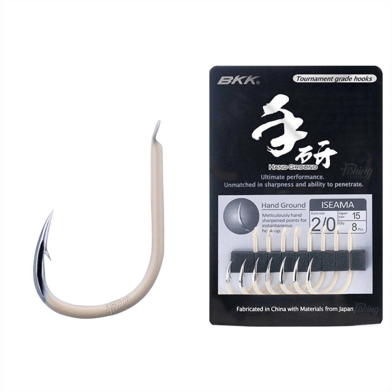 Haczyki BKK Iseama Hand Ground | #2 | 8 szt.
