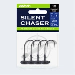 Główki jigowe BKK Silent Chaser NED Head Black | 10,5g | 2/0# | 4 szt.