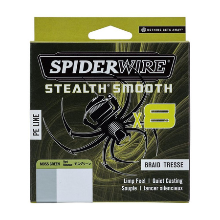 Plecionka Spiderwire Stealth® Smooth8 x8 0.13mm | zielona