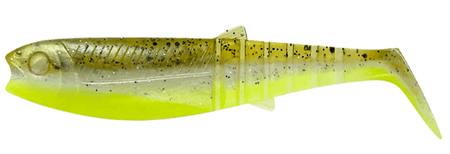 Guma Savage Gear Cannibal 12,5cm | Green Pearl Yellow