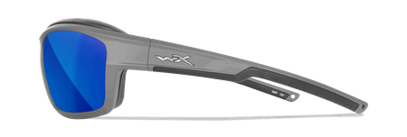 Okulary Wiley X Omega Captivate Polarized Blue Mirror | Matte Grey Frame | GRATISY!!!