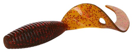 Gumy Mikado Twister 5,1cm | Motoroil Red | 8szt.