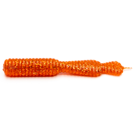Guma Great Fish GF2 Leech 6cm | Glitter Red | krewetkowy | 10 szt.
