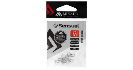 Agrafki Mikado Round Snap rozm. XS | 10szt.
