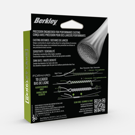 .Plecionka Berkley Forward 0.17mm | 8.90kg | 150m