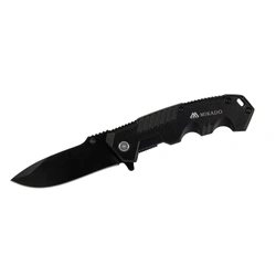 Nóż wędkarski MIKADO składany - taktyczny - ostrze 8.5cm - op. 1szt.