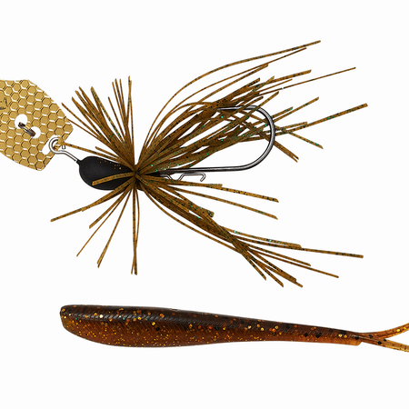 Chatterbait Savage Gear Crazy Swim Jig 10cm | 8,5g | Black n Red
