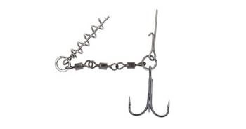 Dozbrojka z krętlików MIKADO Jaws Evo Stinger - 25kg - Kotwica nr 1- op.2szt. Do gum 13-15cm