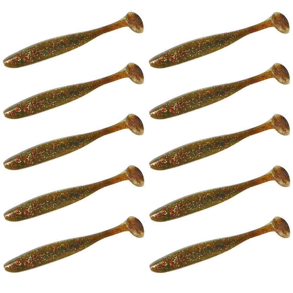 Keitech Easy Shiner 3"/7,6 cm LT#26 Motoroil Chameleon - 10szt.