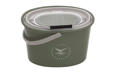 Wiadro Mikado na żywe przynęty | owalne