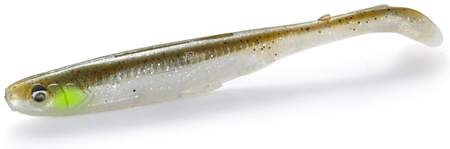 Guma Savage Gear Slender Scoop Shad 15cm | Green Silver