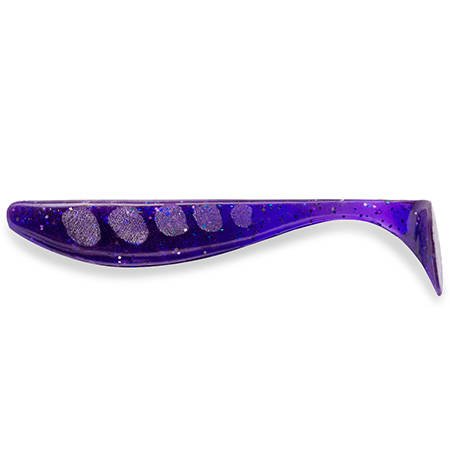 Gumy FishUp Wizzle Shad 8,0cm | 3" | #060 Dark Violet/Peacock | 8szt.