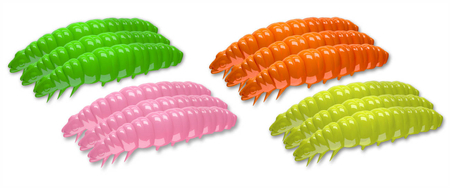 Przynęta Libra Lures Larva 3.5cm | MIX 006/011/017/026 | ser | 12 szt.