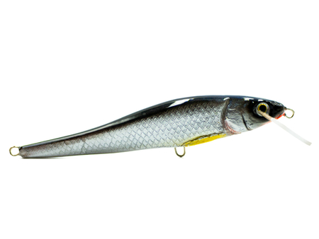 Wobler Kornel Słaby Jelcyk Sandaczowy DR - 10,5cm - 11g - Czarny - pływający