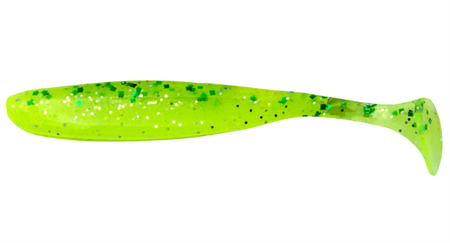 Guma Keitech Easy Shiner 3" | 7,6cm |  LT#62 Chart Lime Shad | 10 szt.