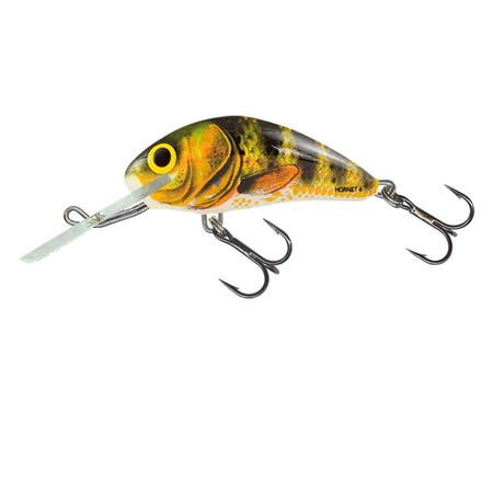 Wobler Salmo Hornet 2,5cm | Red Identity Perch | Tonący