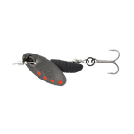 Obrotówka Savage Gear Grub Spinners #0 | Black Red Black