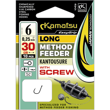 Przypon KAMATSU Long Method Feeder Classic Kantousure 10 - 0,20mm