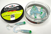 Guma Great Fish GF1 Twister 4,9cm | Ice Blue | krewetkowy | 10 szt. | Dżejsiok Special Edition
