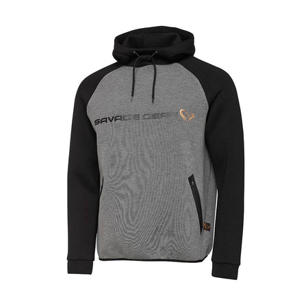 Bluza Savage Gear Tec-Foam Hoodie Dark Grey Melange | rozm. M