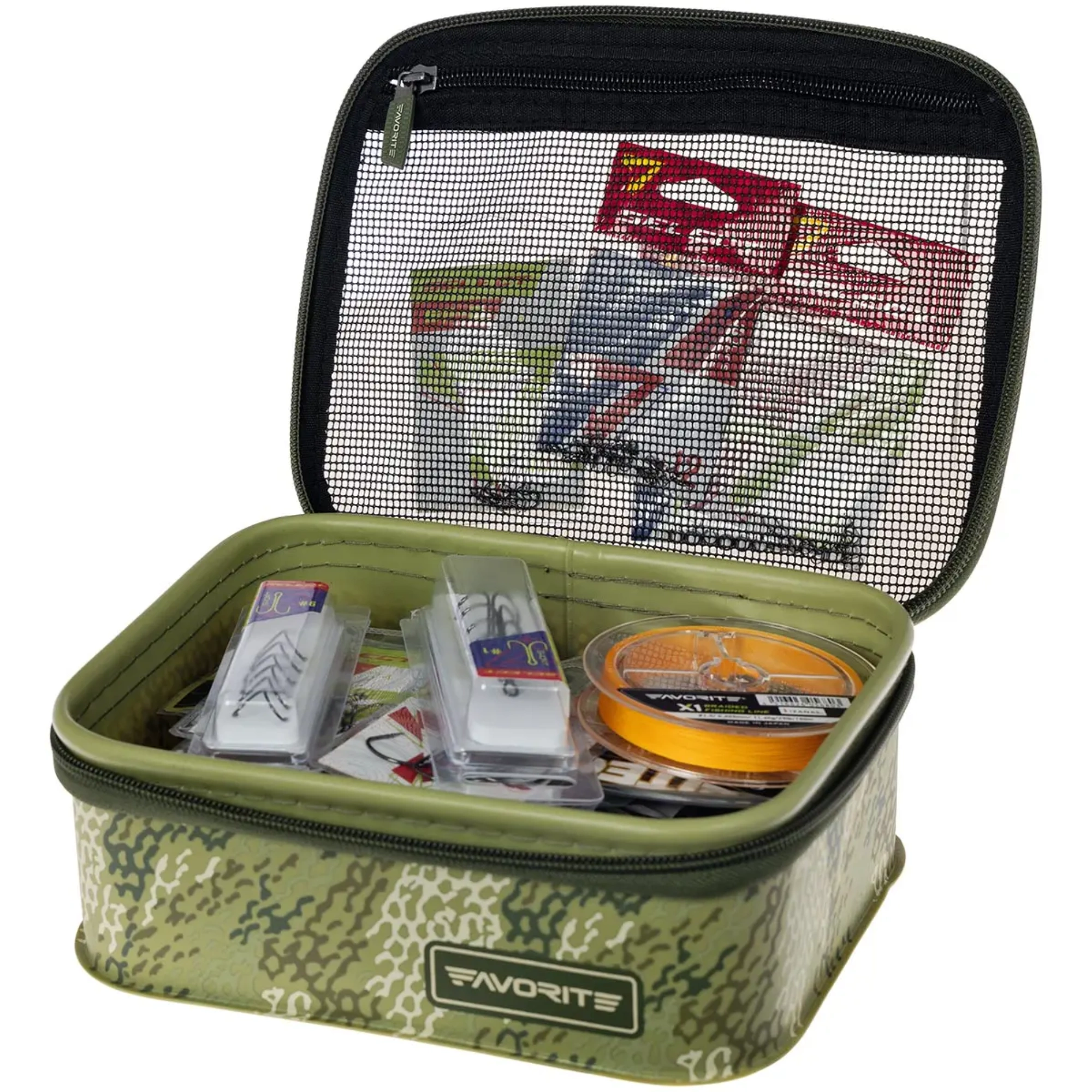 Pudełko Favorite Eva Tackle Box TCLB-S 20,5x16x7cm khaki