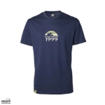 T-shirt Geoff Anderson Organic Tee | Navi Retro 1999 | L