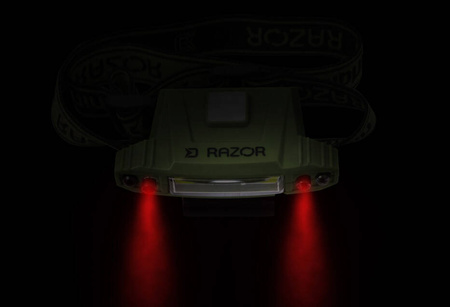 Latarka Czołowa / Czołówka Delphin RAZOR USB UC