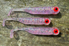 Guma Great Fish GF1 4,9cm | Glitter Pink | rybny | 10 szt.