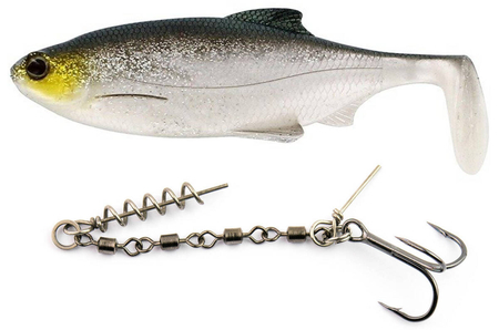 Zestaw Guma Westin Ricky the Roach ST 14cm | Headlight - 1szt + Dozbrojka Vis Vangen 2szt.