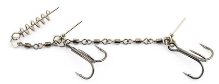 Zestaw Guma Westin BullTeez Shadtail 24cm | Natural Pike + Dozbrojka Vis Vangen