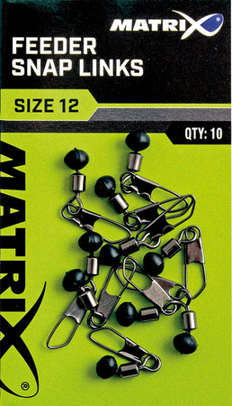 Łącznik Matrix Feeder Bead Snap Links rozm. 14