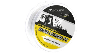 Przypon strzałowy MIKADO - Snag Leader FC 40lbs/0.50mm/80m