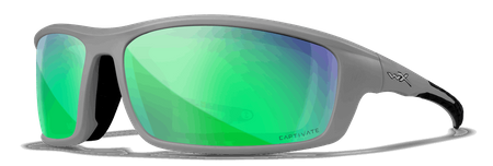 Okulary Wiley X Gravity Captivate | Green Mirror | Matte Cool Grey Frame | GRATISY!!!